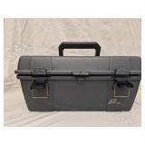 Plano tool box w Milwaukee grinder & more