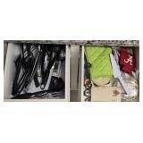 2 Kitchen Drawers of Misc Utensils and More