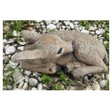 Solid concrete fawn