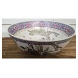 Asian porcelain large bowl