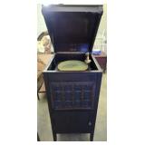 Antique Edison record player