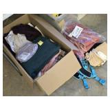Box of Misc Clothes and Linens