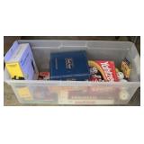 Large Tote of Misc Games