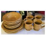 4 Place Setting Bombay Ceramic Dishes
