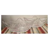 Pair of crystal decor