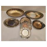 Estate Lot of 7 Silverplated Pieces