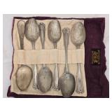 Lot of 1835 R Wallace Silverplated Spoons