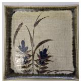 Square decor plate