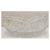 Stunning Cut Crystal Dish