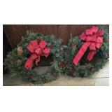 Pair of Decorative Wreaths