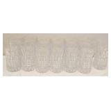 Set of 13 Gorham Crystal Glasses