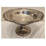 *Sterling silver pedestal centerpiece bowl ****