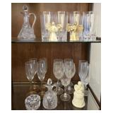 Estate lot of glassware and more
