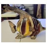 Hard plastic fish decor