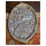 Pewter Grape Vine Platter