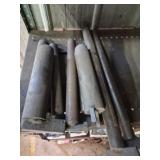 Round solid steel cylinders
