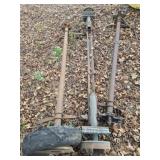 Lot of 3 Solid Steel Trailer Axles AS IS