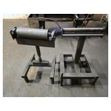 Pair of steel roller stands