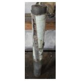Hollow steel cylinder