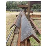Estate lot of steel corners and other
