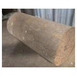 Huge 9" by 19.5" solid steel cylinder