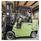 Clark Propane Industrial Forklift C500 WORKING