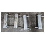 4 metal clevis pins