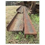 Estate lot of solid steel channel beams and more