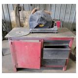 14 inch Cutoff Saw & Craftsman Cabinet Combo