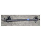 Cast iron horse towel rack