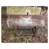Steel Tank Beginning of a Heavy Duty Grill
