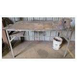 Steel Welding Table with Olympia 6 inch Vise