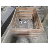 Large wood crate