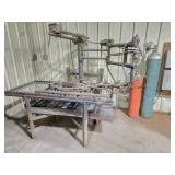 Industrial Oxygen Acetylene Welding Cutting Table