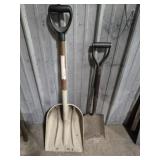 2 shovels