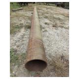 Large Steel Cylinder Post