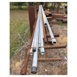 Lot of Galvanized Tubing