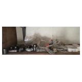 Estate lot of steel hardware