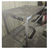 Industrial steel table