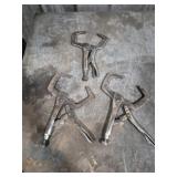 3 C clamp locking pliers