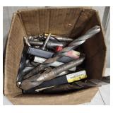 Lot of Morse Tapered Shank Drill Bits