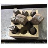 Lot of Steel Stamps