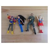 Action Figures DC Super Girl Etc Lot