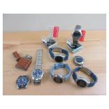 Lot of Casio Wristwatches, Lighter, and more