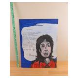 Vintage Paul McCartney Painting