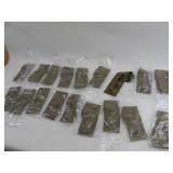 Lot of 18 Military Molle II 9mm Magazine Pouches