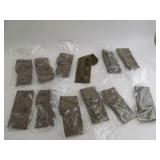 Lot of 12 Military Molle II 9mm Magazine Pouches