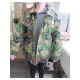 Coat, Cold Weather Field Jacket ARMY Small XShort
