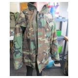 Military Coat Cold Weather Field Jacket Small