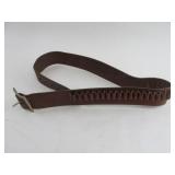 Hunter Leather Holster Belt Medium Bandolier